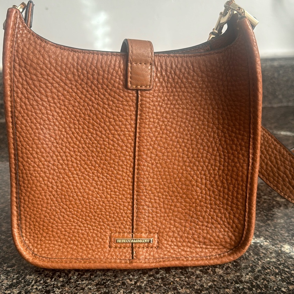 Rebecca Minkoff brown crossbody purse